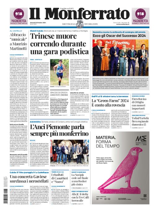 Il Monferrato - Edizione 76 del 08/10/2024